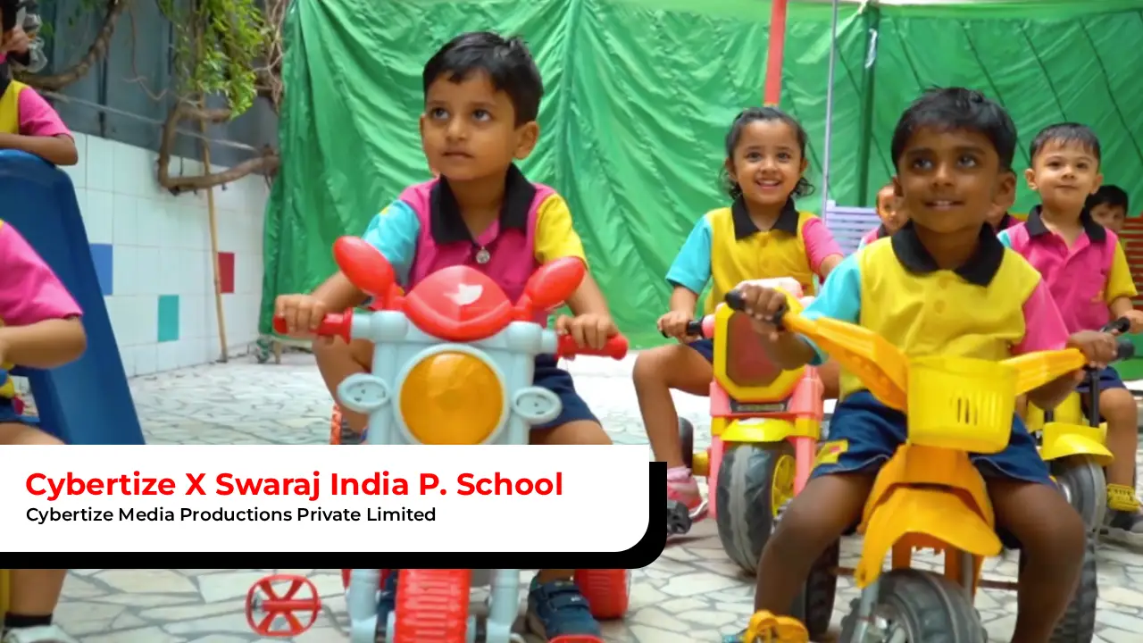 Cybertize Media Productions × Swaraj India School: Digital Transformation Through Complete Movie Production