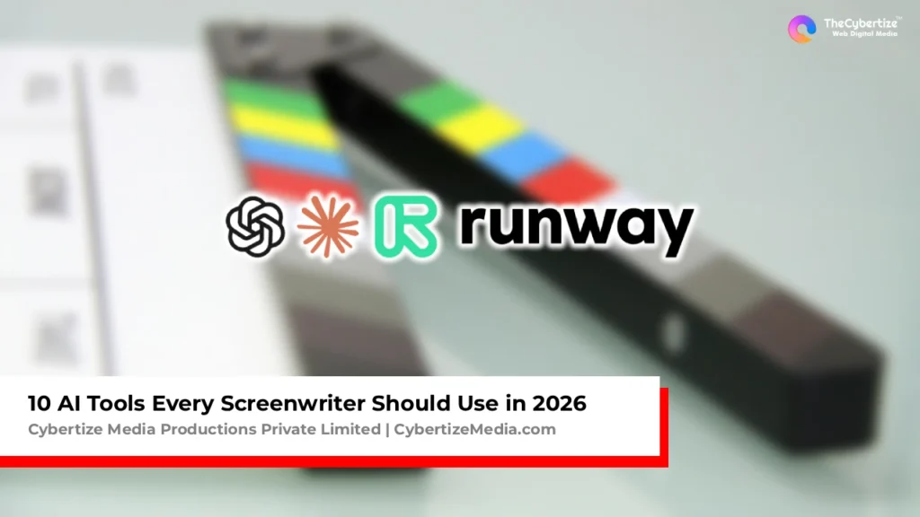 10 AI Tools Every Screenwriter Should Use in 2026
