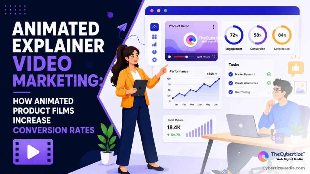 Animated Explainer Video Marketing: How Animated Product Films Increase Conversion Rates