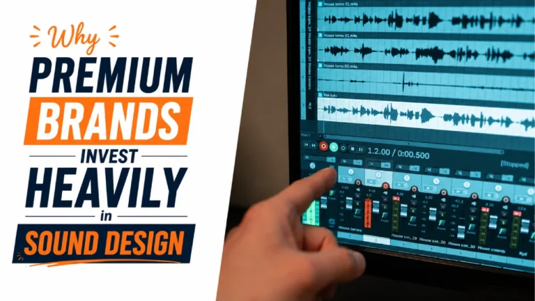 Why Premium Brands Invest Heavily in Sound Design: Report