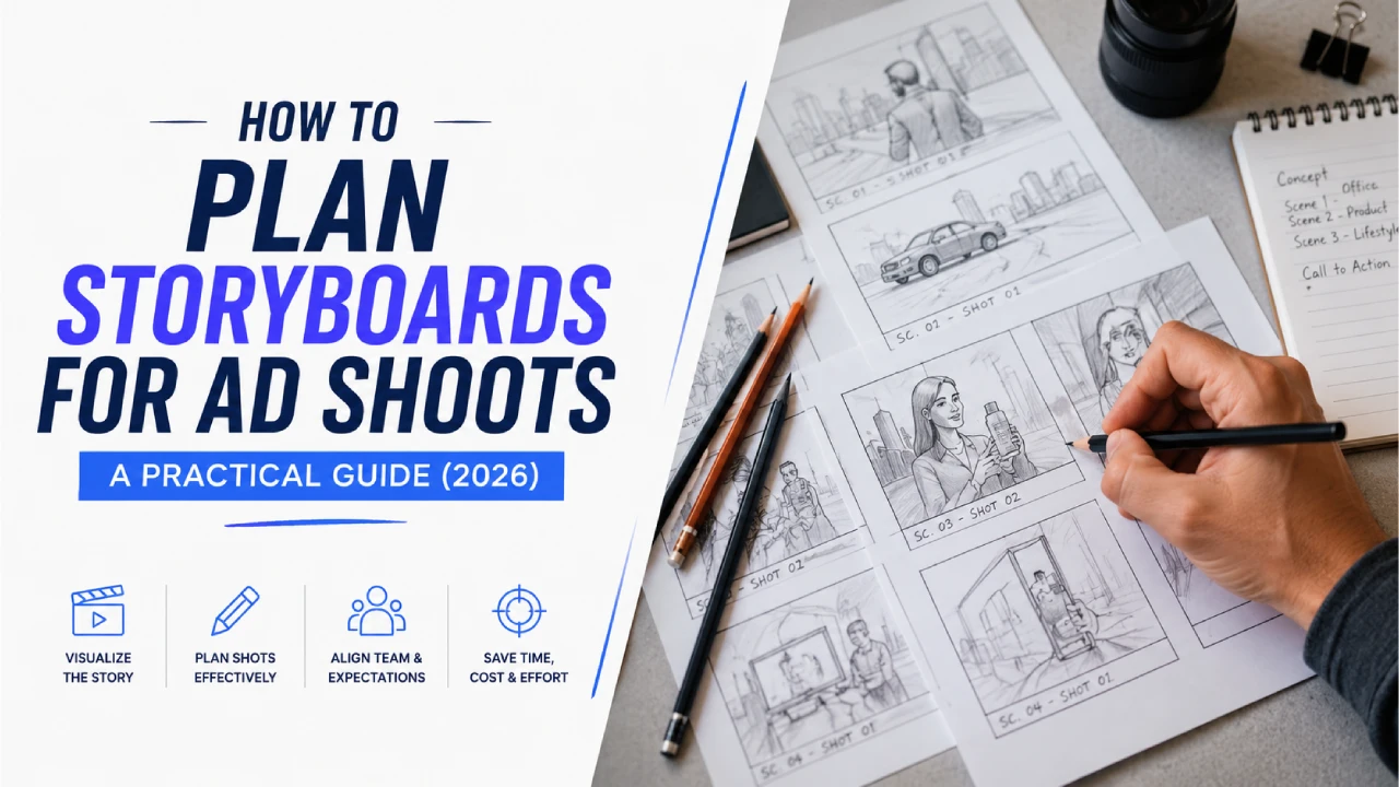 How to Plan Storyboards for Ad Shoots: A Practical Guide (2026)