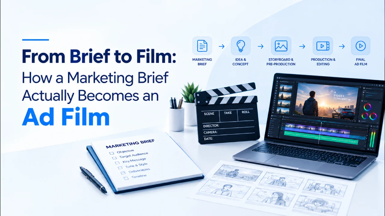 From Brief to Ad Film: How a Marketing Brief Actually Becomes an Ad Film