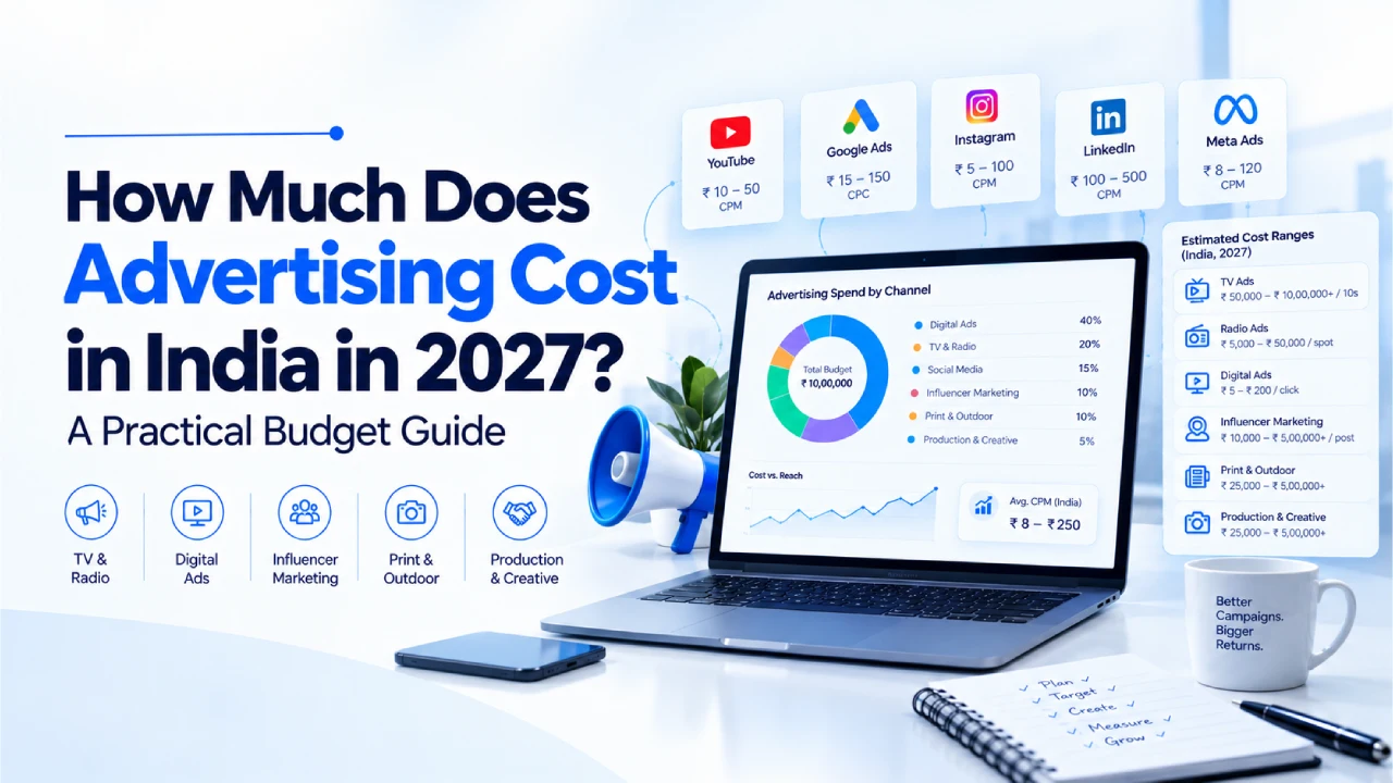 How Much Does Advertising Cost in India in 2027? A Practical Budget Guide